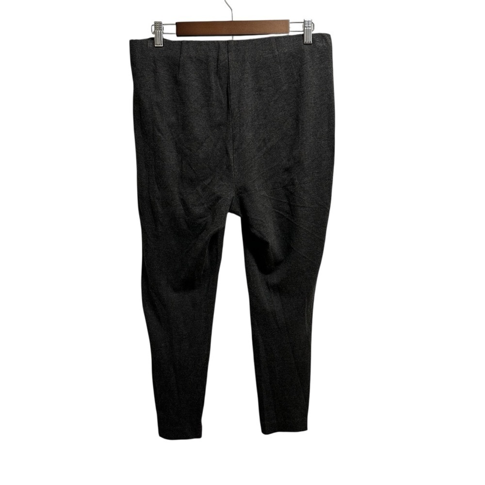 J. Jill Ponte Leggings L Petite Charcoal Gray - Picture 6 of 9